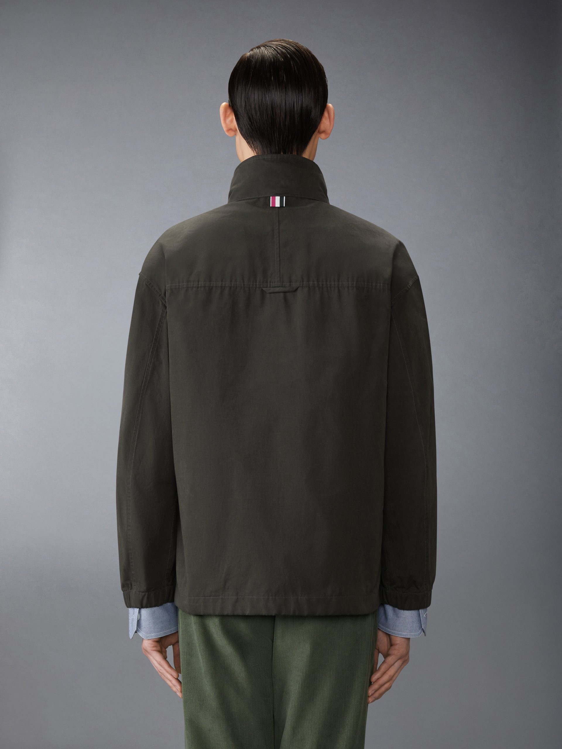 WAXED TECH HOODED ANORAK JACKET - Image 2