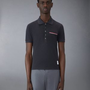 PIQUE POCKET POLO