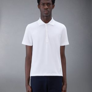 CLASSIC PIQUE STRIPE RELAXED POLO