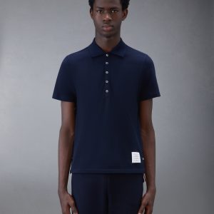 CLASSIC PIQUE STRIPE RELAXED POLO