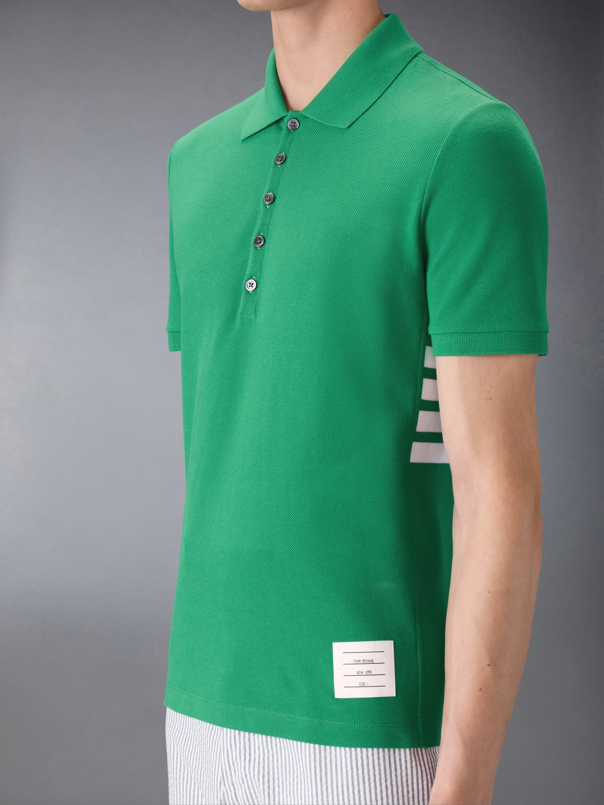 CLASSIC PIQUE 4-BAR POLO - Image 6