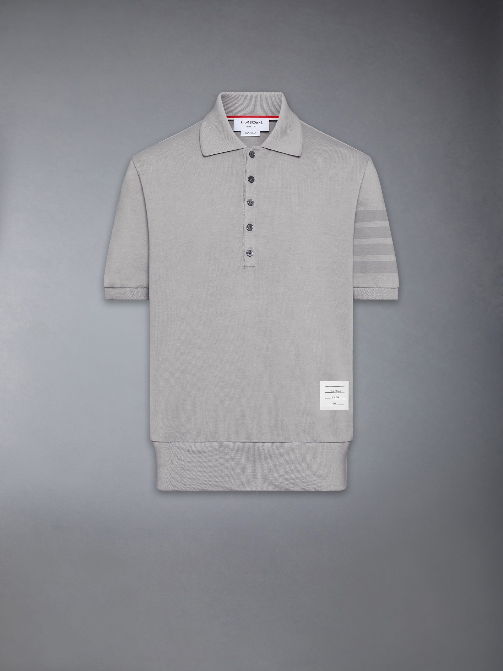 GARMENT OVERDYED JERSEY 4-BAR POLO - Image 6