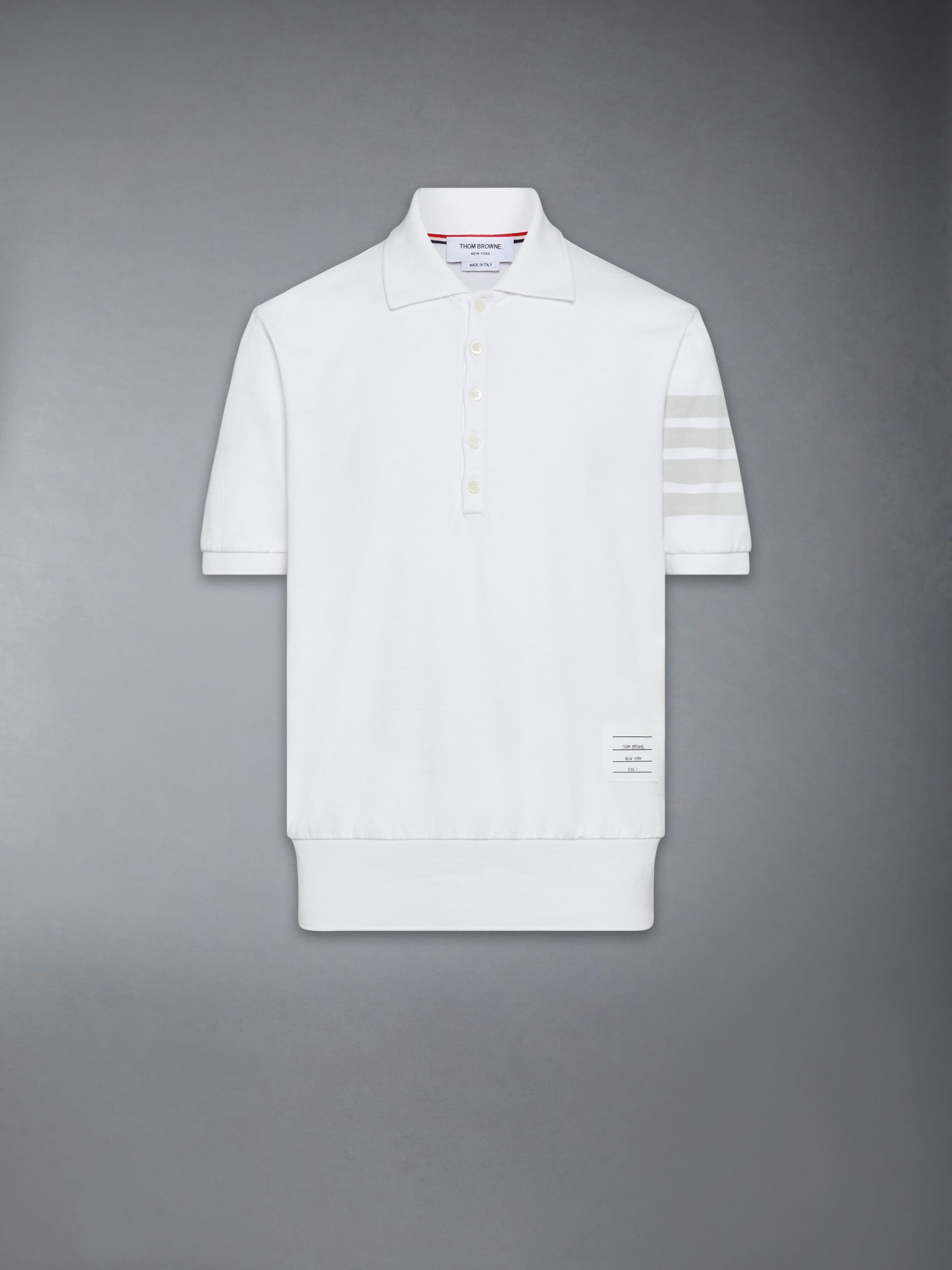 GARMENT OVERDYED JERSEY 4-BAR POLO - Image 6