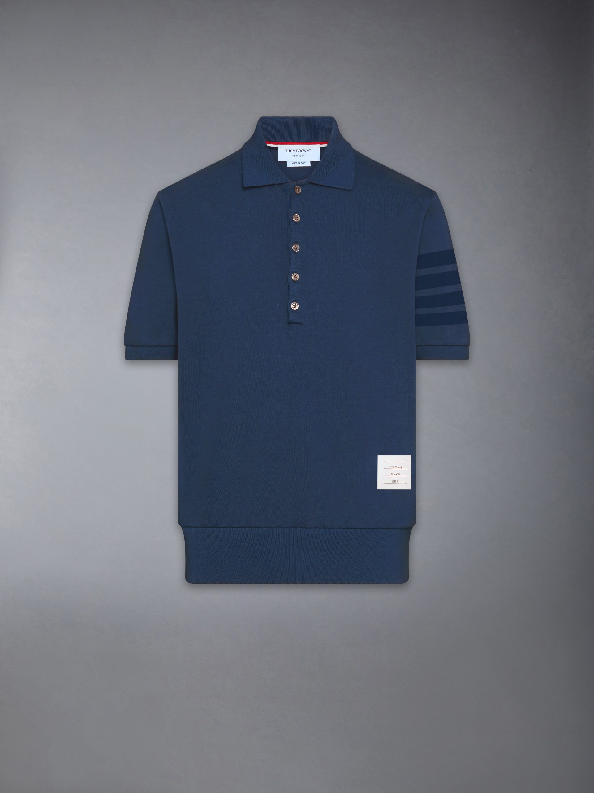 GARMENT OVERDYED JERSEY 4-BAR POLO - Image 6