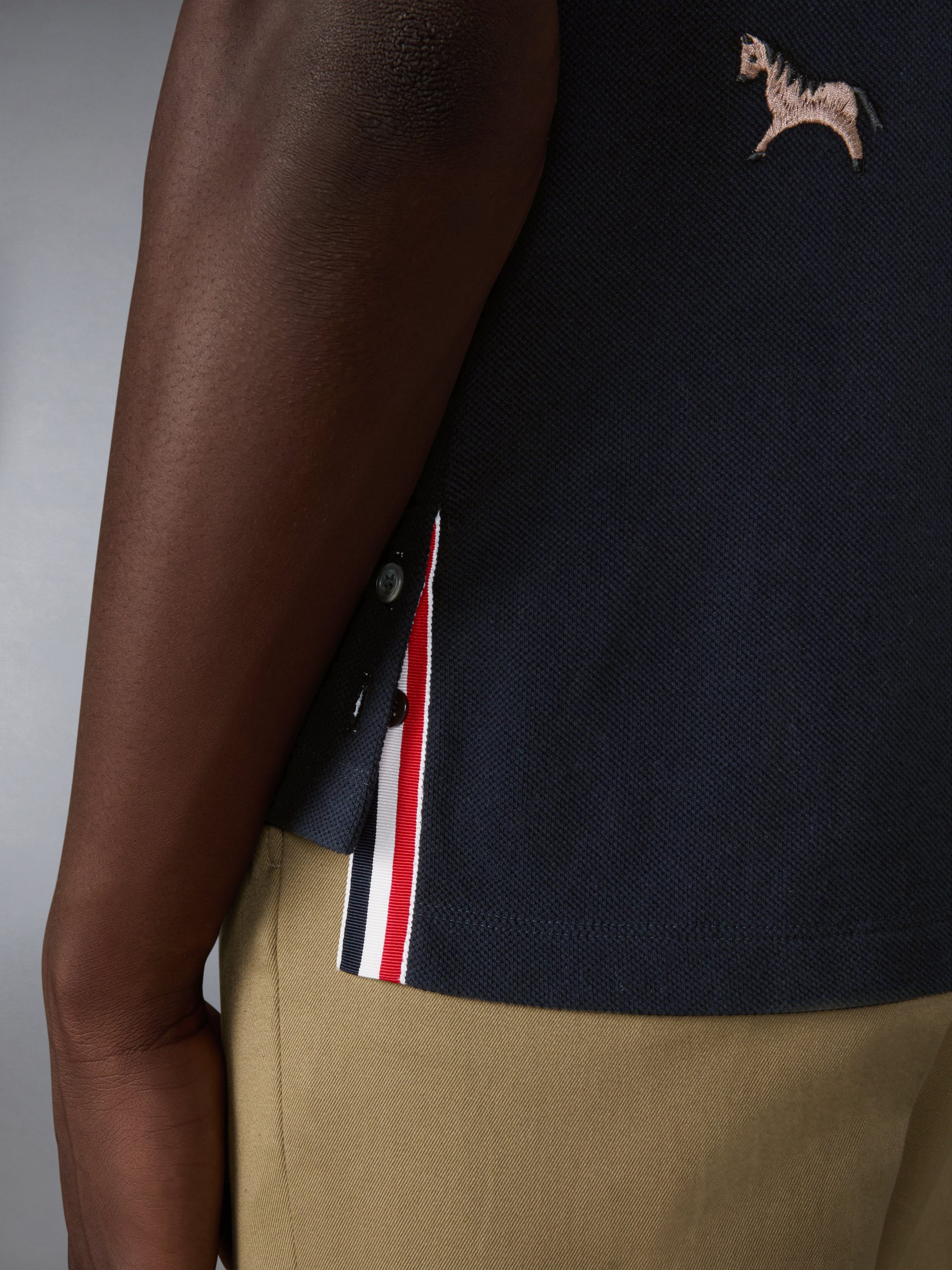 LUNAR NEW YEAR PIQUE HORSE EMBROIDERY POLO - Image 4