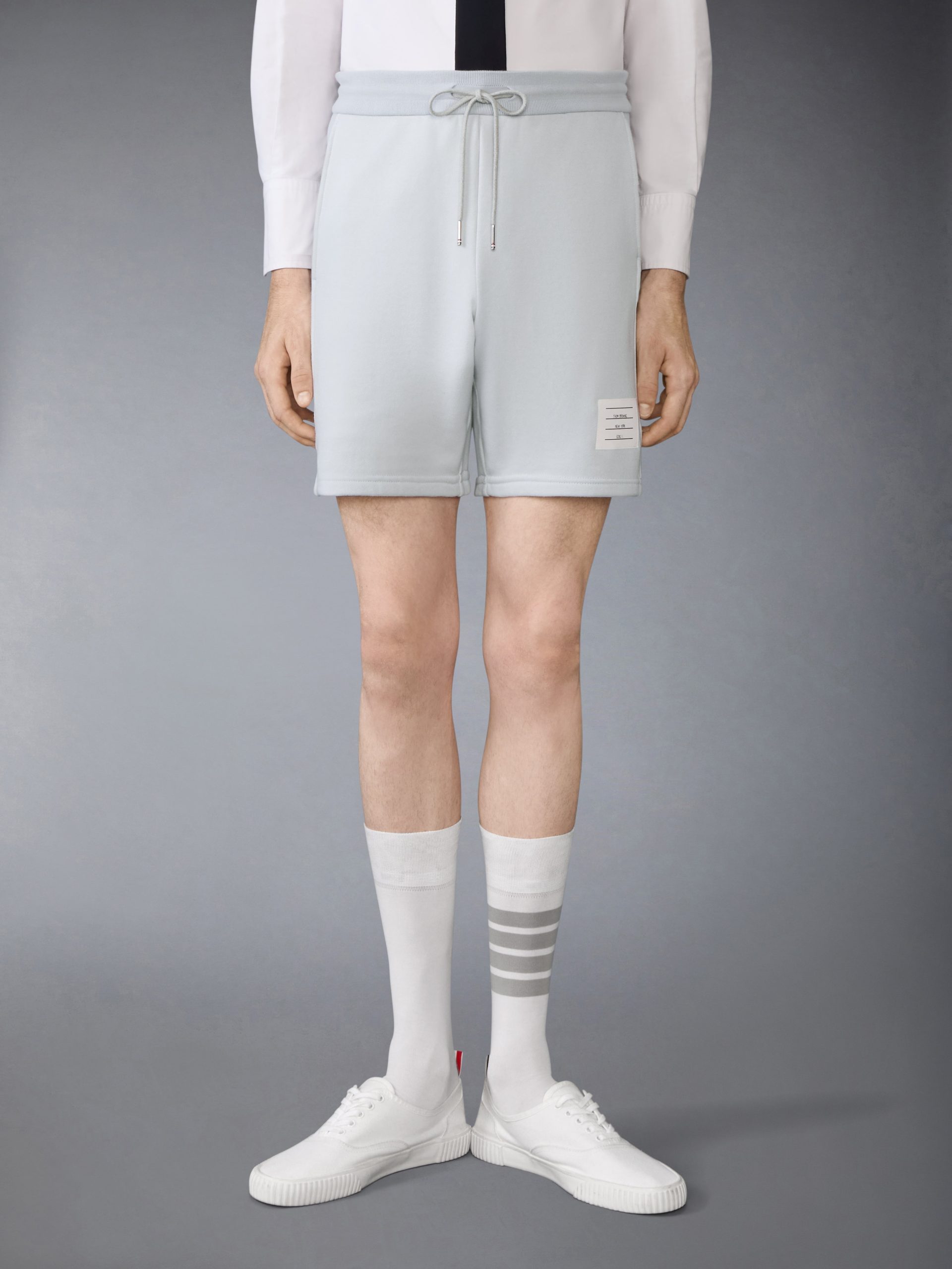 SOLID LOOPBACK JERSEY 4-BAR SWEATSHORTS