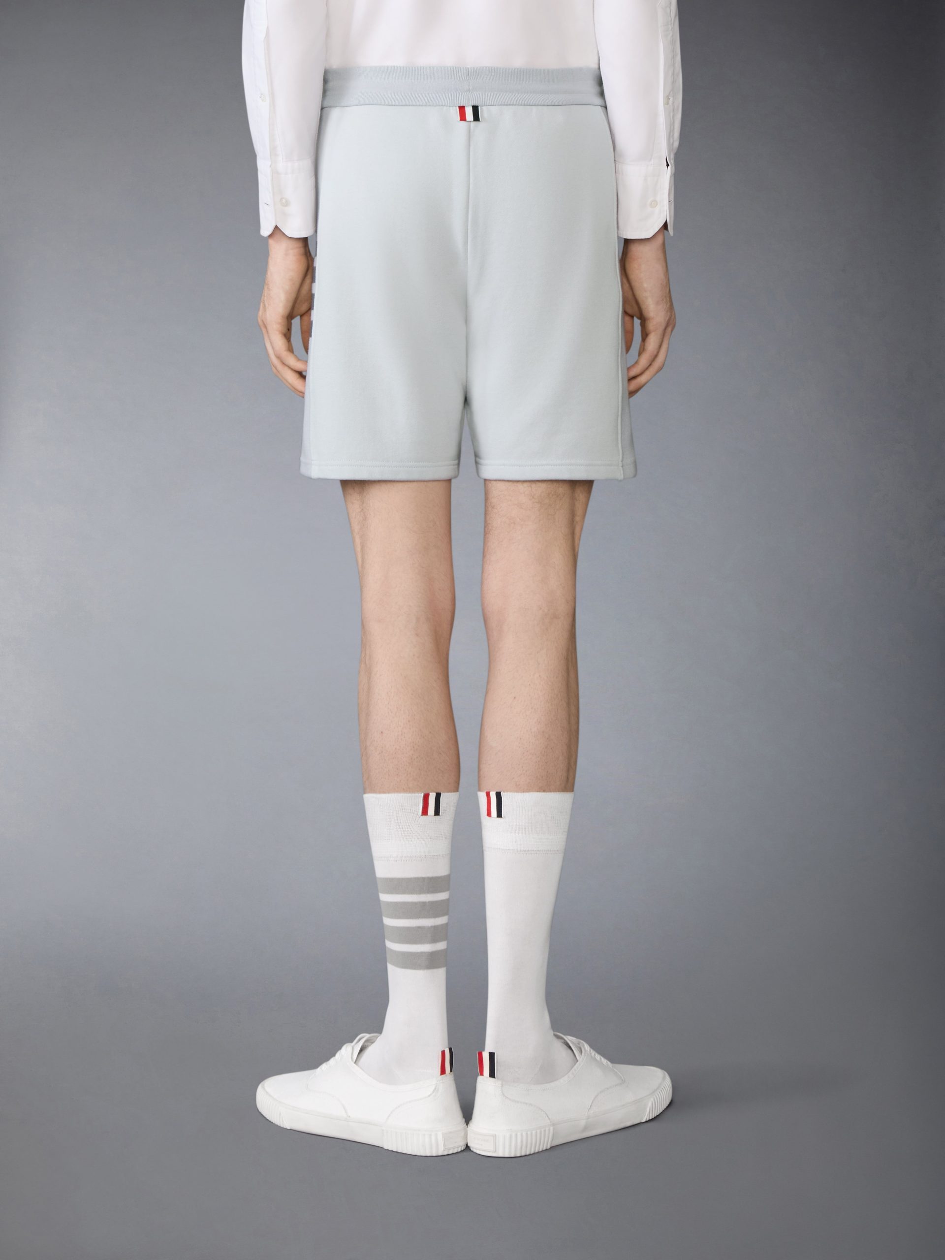 SOLID LOOPBACK JERSEY 4-BAR SWEATSHORTS - Image 2