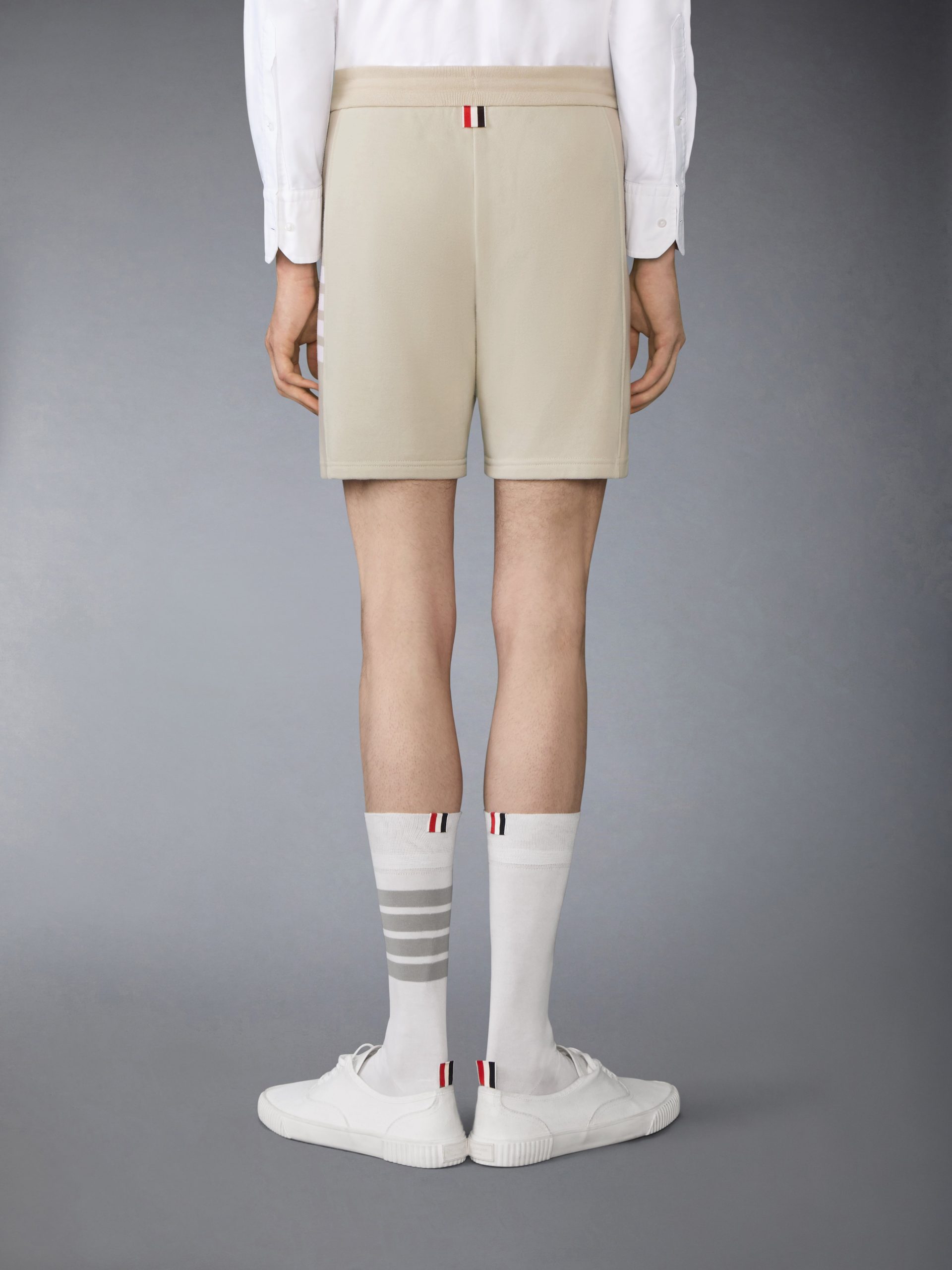 SOLID LOOPBACK JERSEY 4-BAR SWEATSHORTS - Image 2