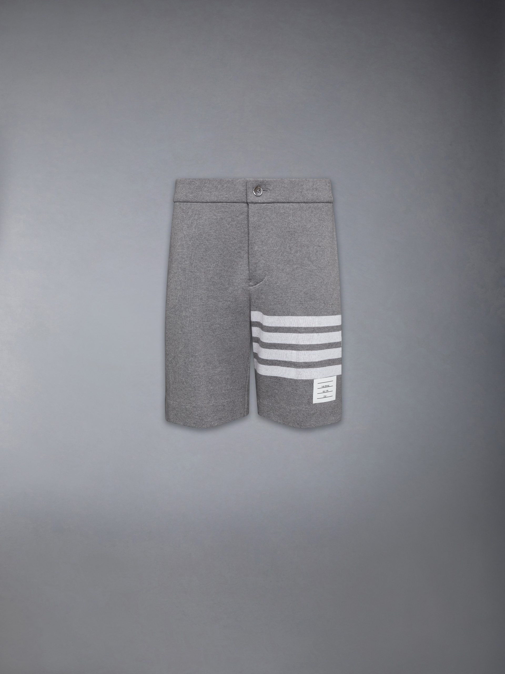 DOUBLE FACE KNIT 4-BAR BERMUDA SHORTS - Image 5