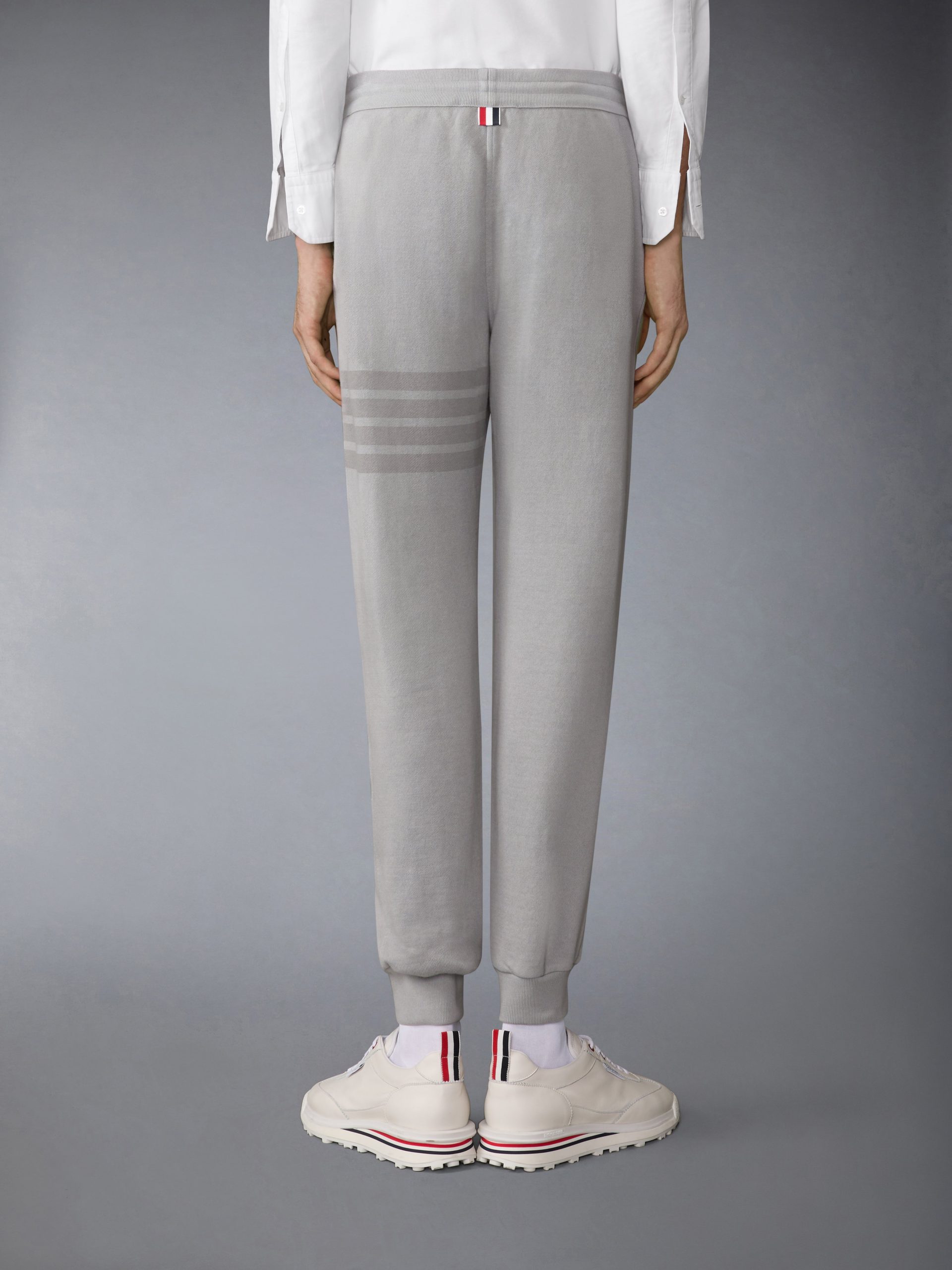 SOLID LOOPBACK OVERDYED 4-BAR SWEATPANTS - Image 2