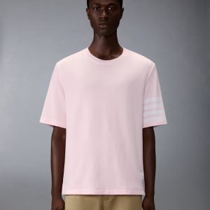 TEXTURED PIQUE 4-BAR TEE