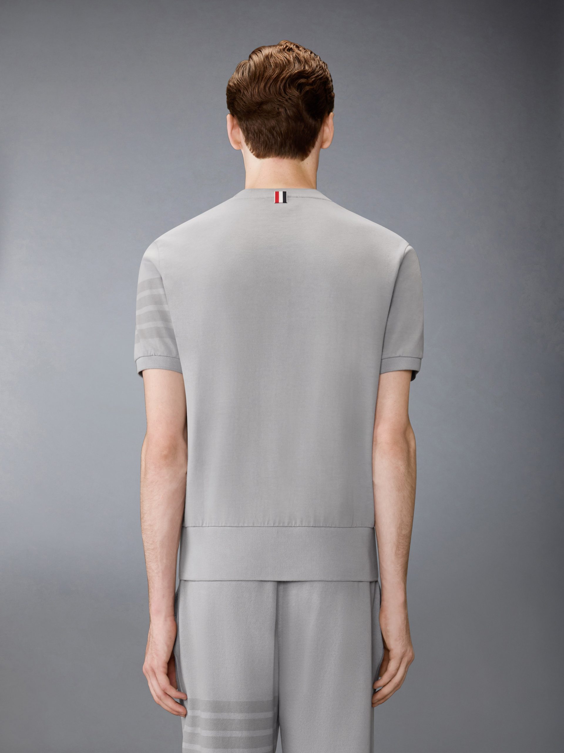 COTTON JERSEY 4-BAR TEE - Image 2