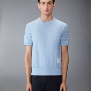 COTTON JERSEY 4-BAR TEE