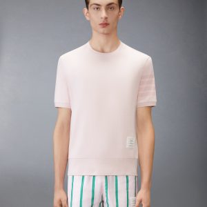 COTTON JERSEY 4-BAR TEE