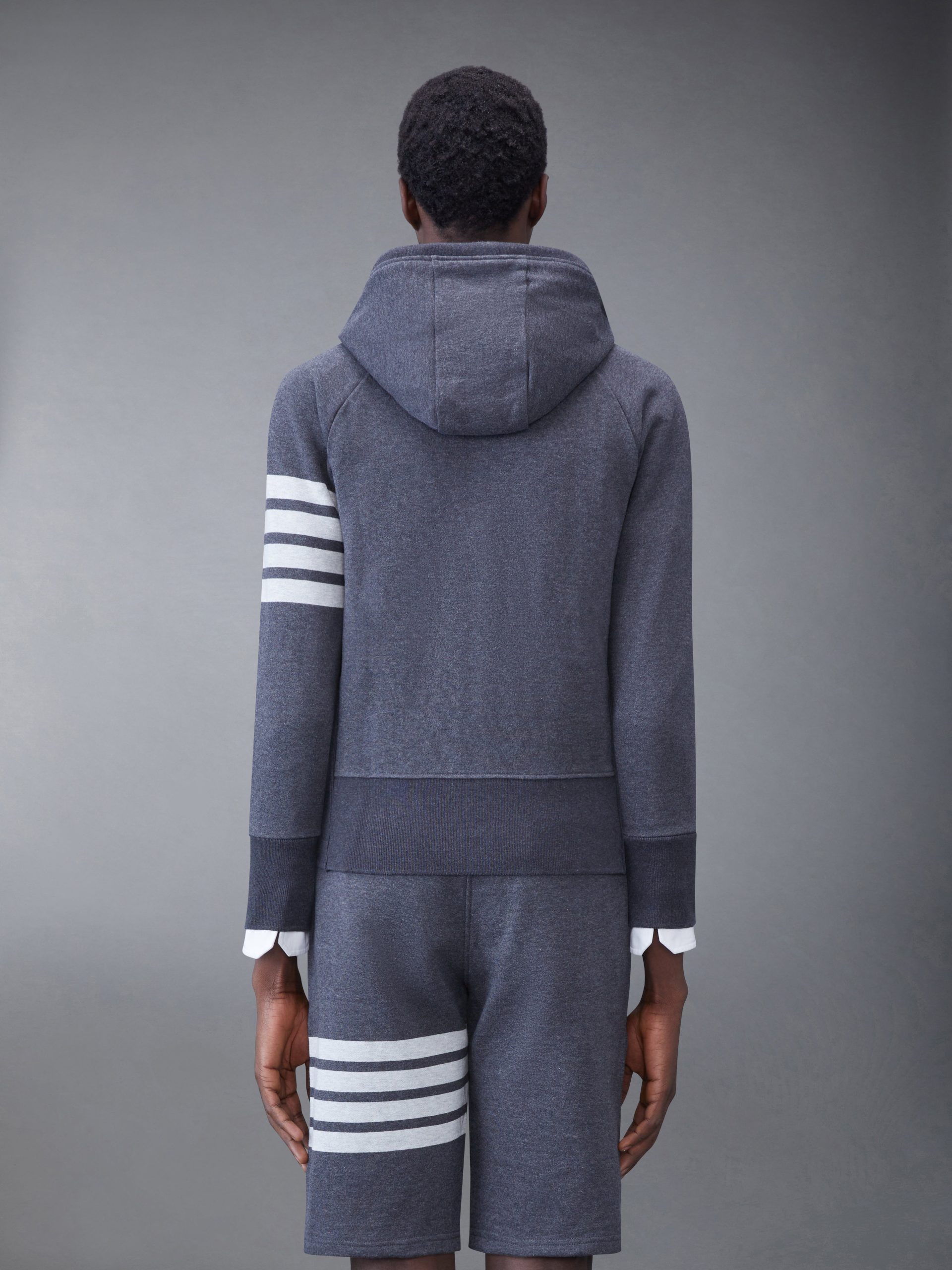 CLASSIC LOOPBACK 4-BAR ZIP HOODIE - Image 2