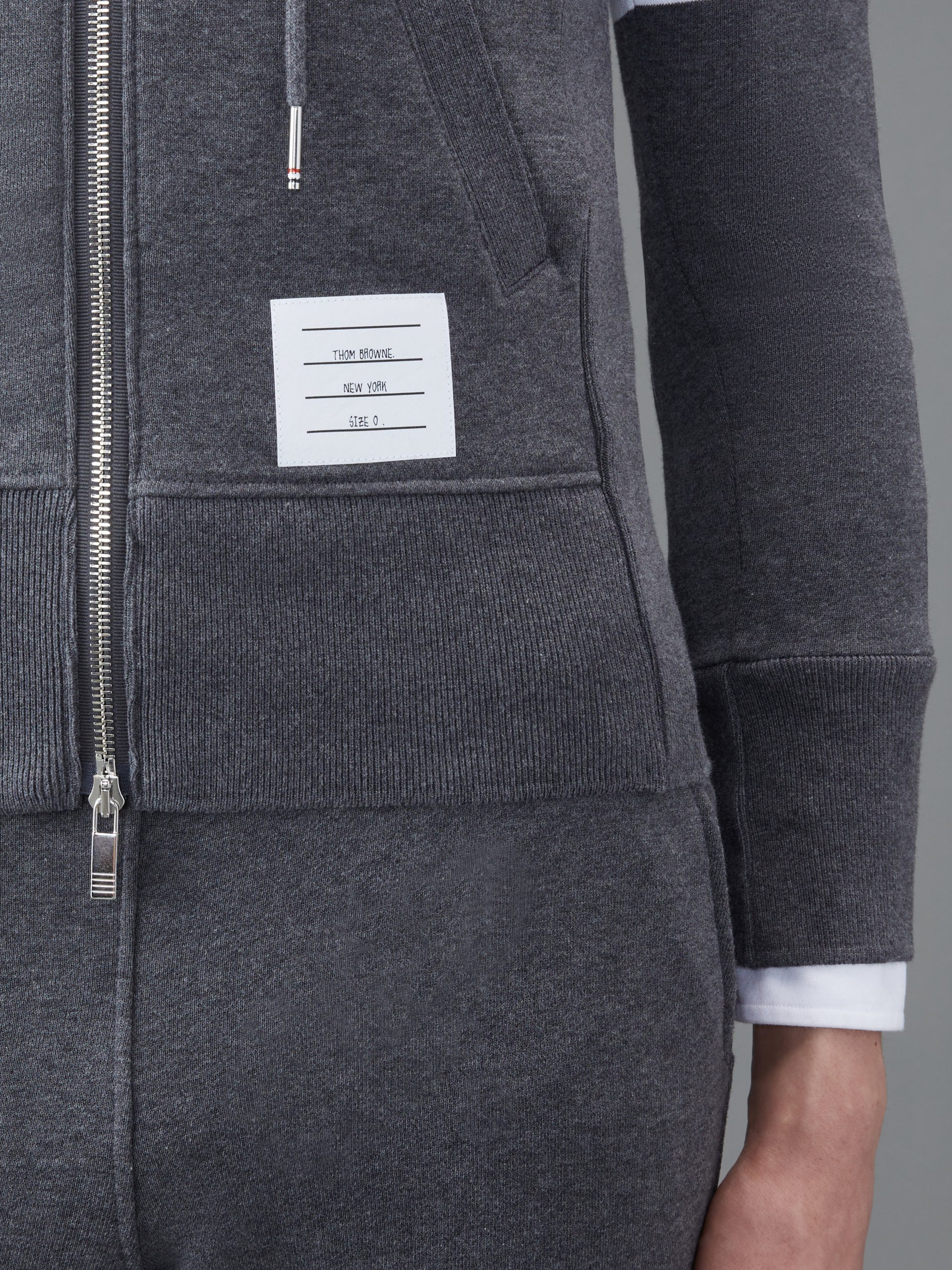 CLASSIC LOOPBACK 4-BAR FULL ZIP HOODIE - Image 5