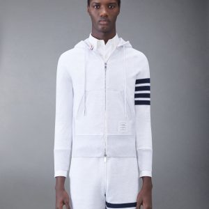 CLASSIC LOOPBACK 4-BAR ZIP HOODIE