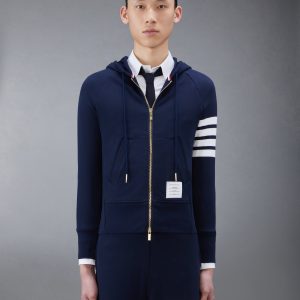 CLASSIC LOOPBACK 4-BAR FULL ZIP HOODIE