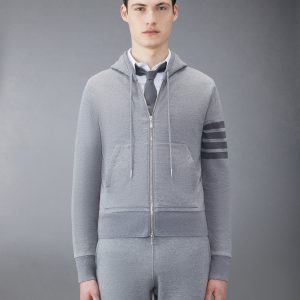 CLASSIC LOOPBACK 4-BAR FULL ZIP HOODIE