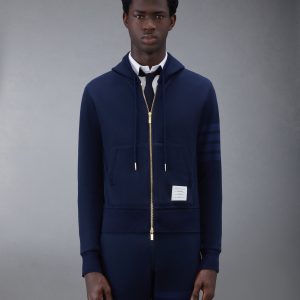 CLASSIC LOOPBACK 4-BAR FULL ZIP HOODIE