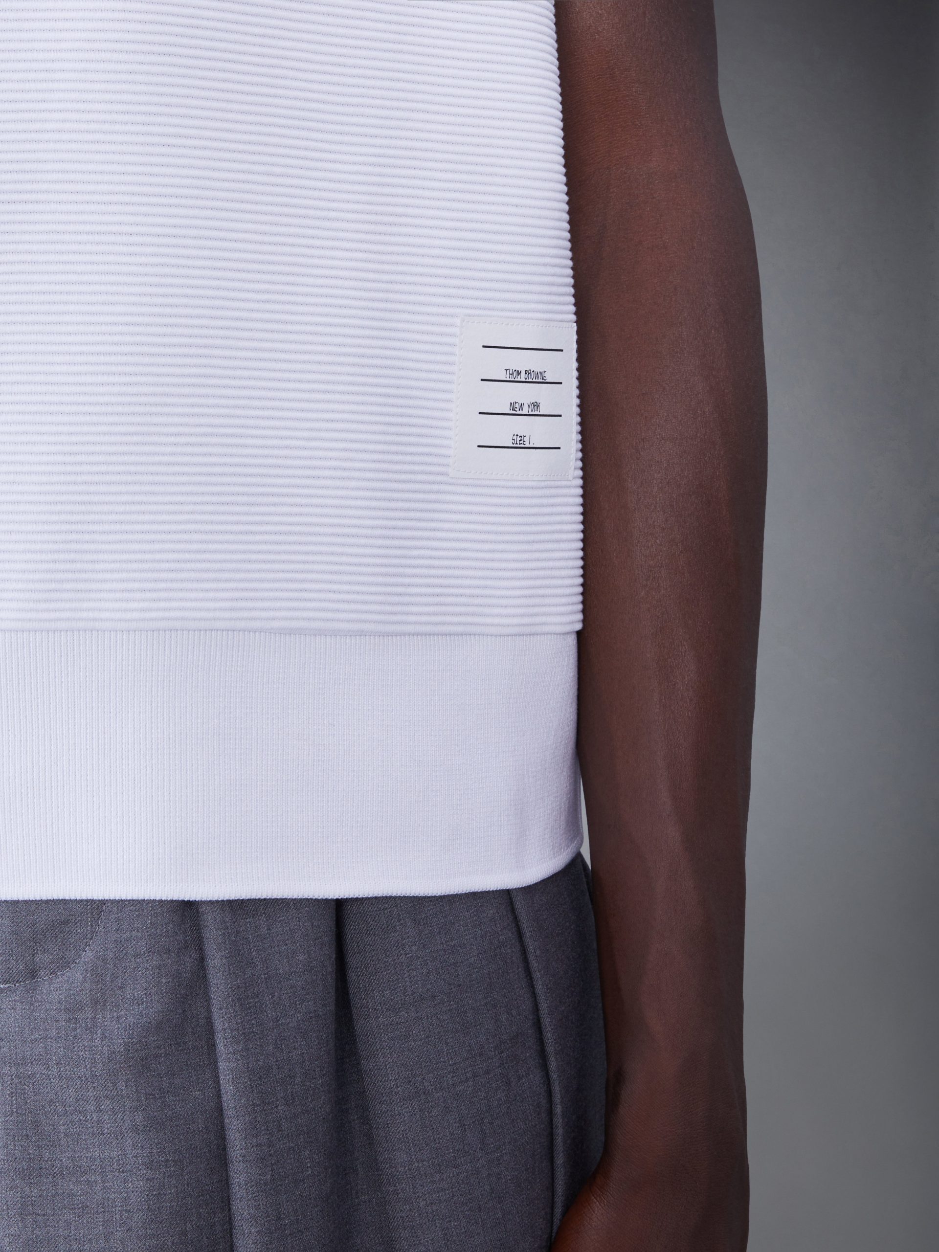 SADDLE SHORT SLEEVE 4-BAR SWEATSHIRT - Image 4