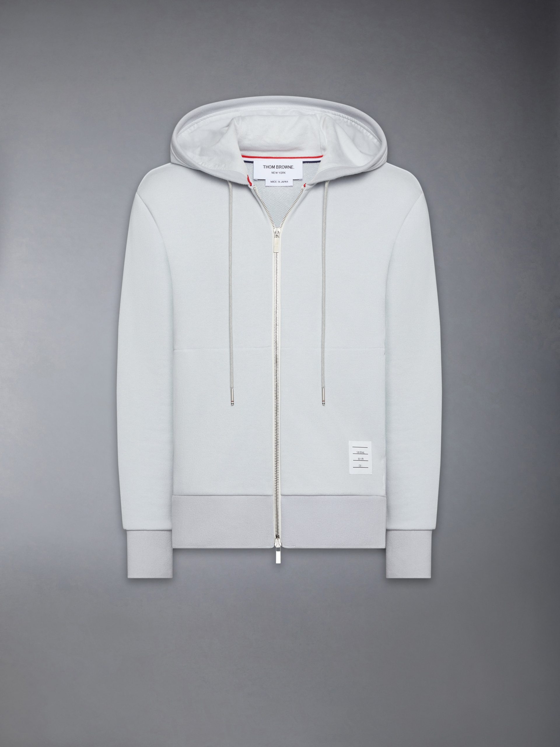 LOOPBACK JERSEY 4-BAR ZIP UP HOODIE - Image 6