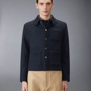 CASHMERE DOUBLE FACE JACKET
