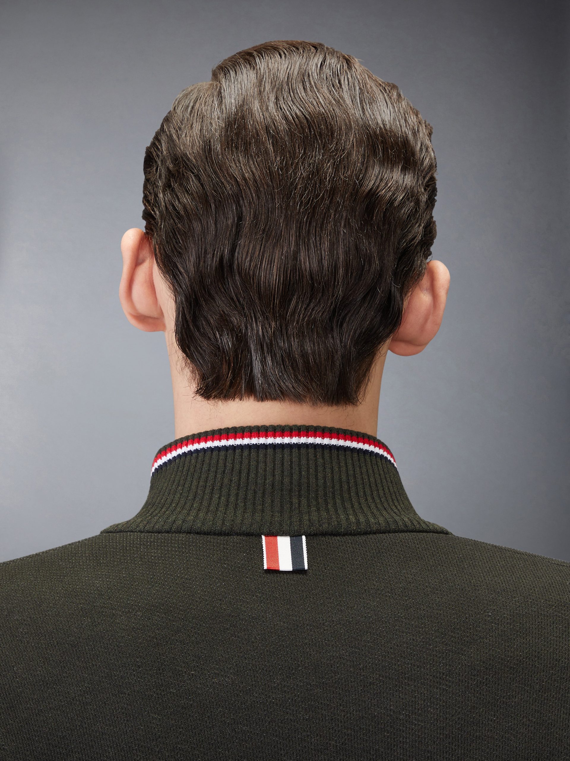 LOOPBACK OVERSIZED RWB STRIPE JACKET - Image 5