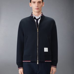 LOOPBACK OVERSIZED RWB STRIPE JACKET