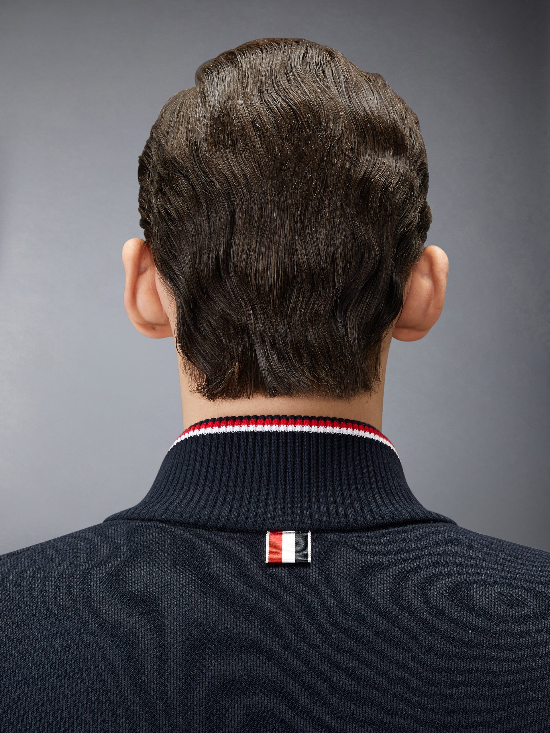 LOOPBACK OVERSIZED RWB STRIPE JACKET - Image 5