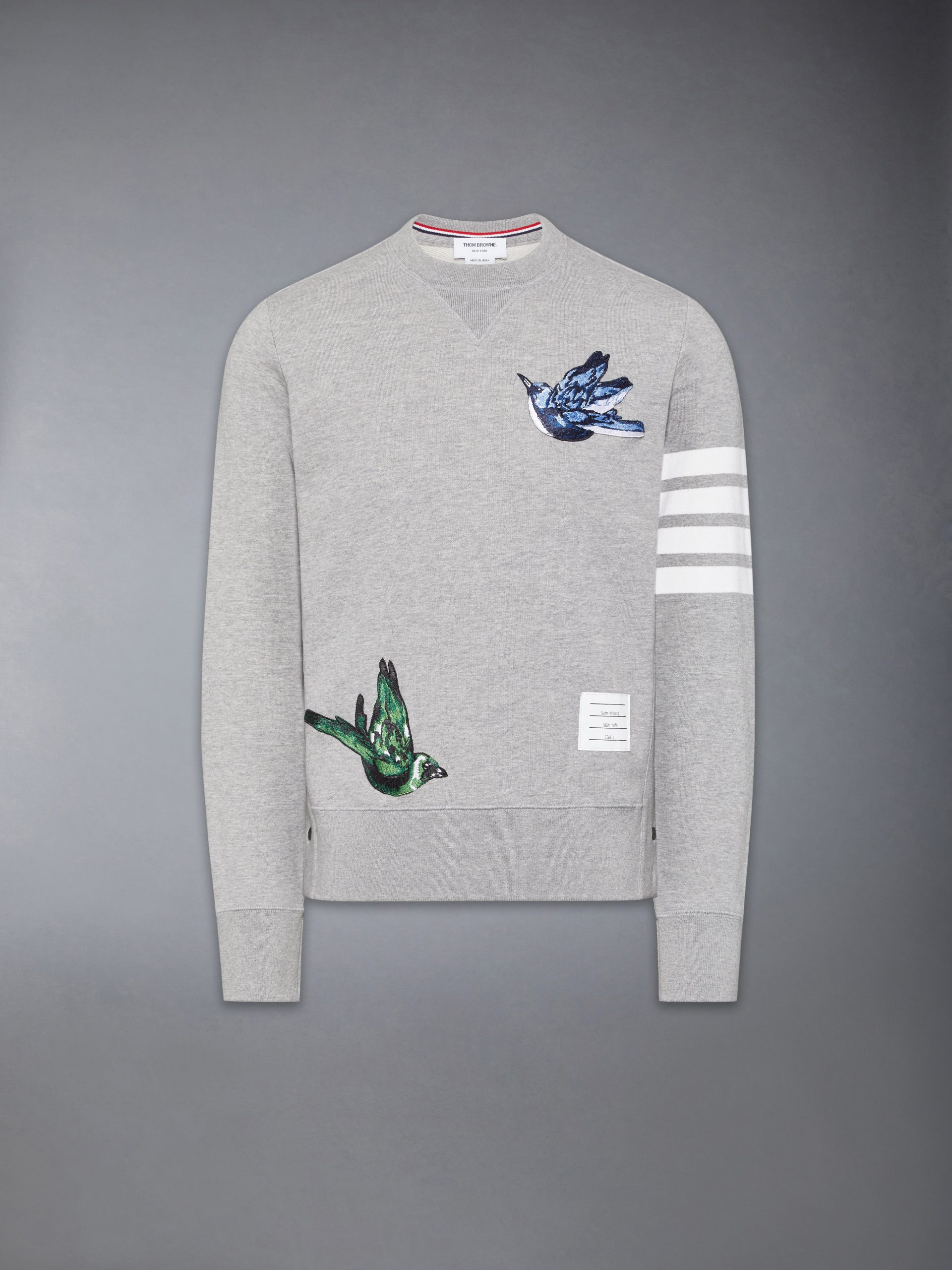 LOOPBACK BIRD PATCHES 4-BAR SWEATSHIRT - Image 7