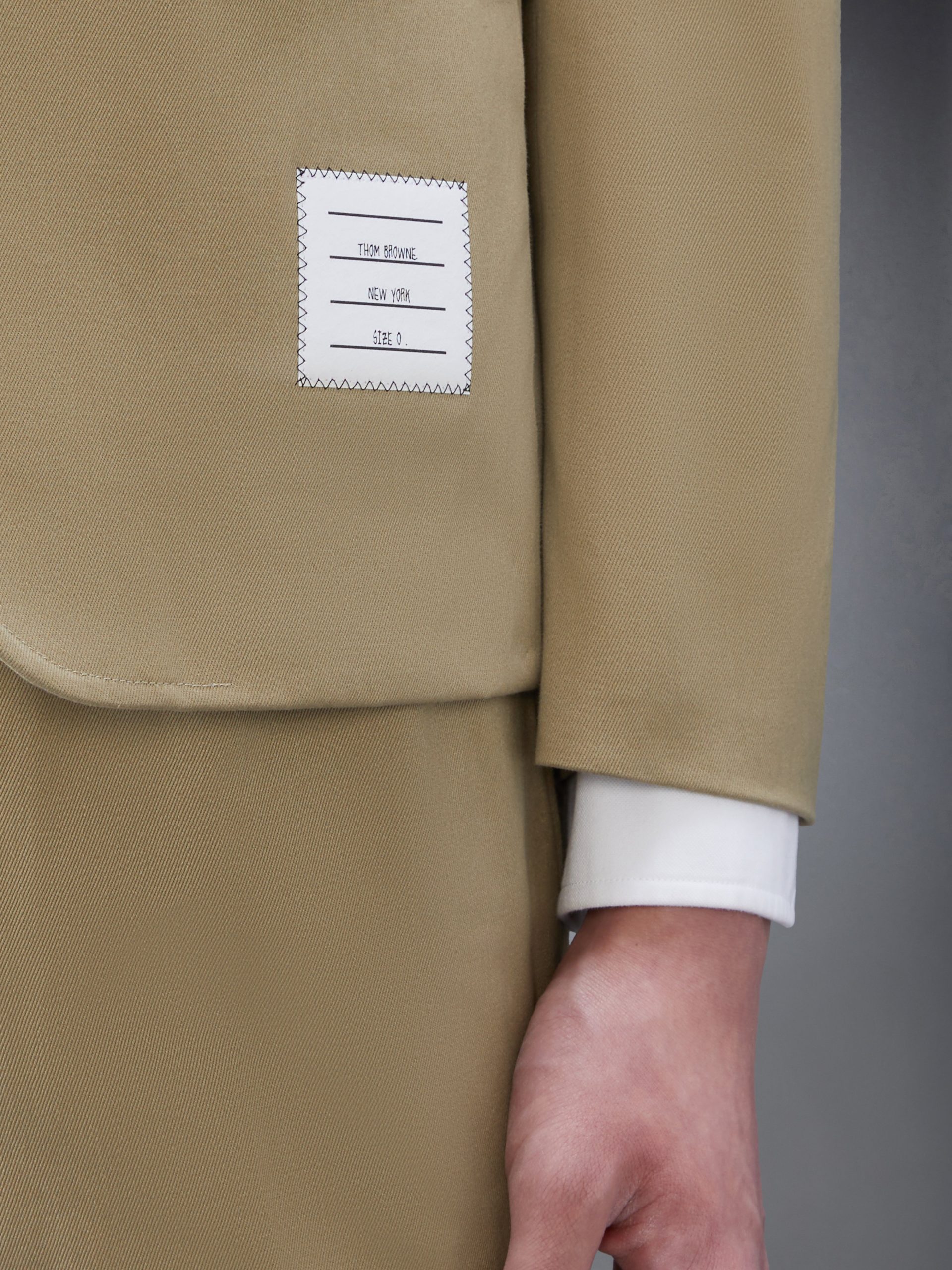 COTTON TWILL 4-BAR UNCONSTRUCTED CLASSIC SPORT COAT - Image 4