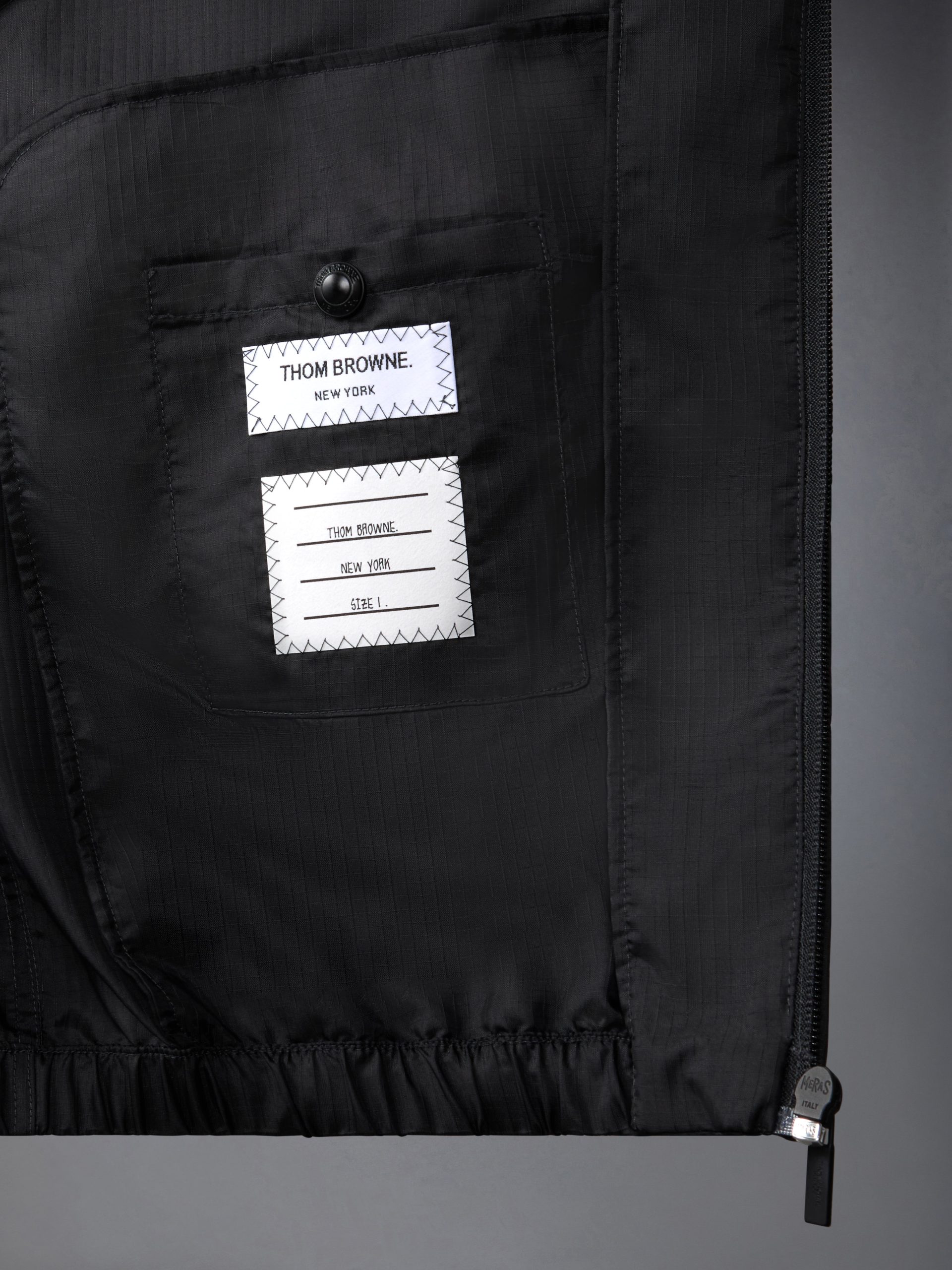 SHINY RIPSTOP RAGLAN 4-BAR TRACK JACKET - Image 3