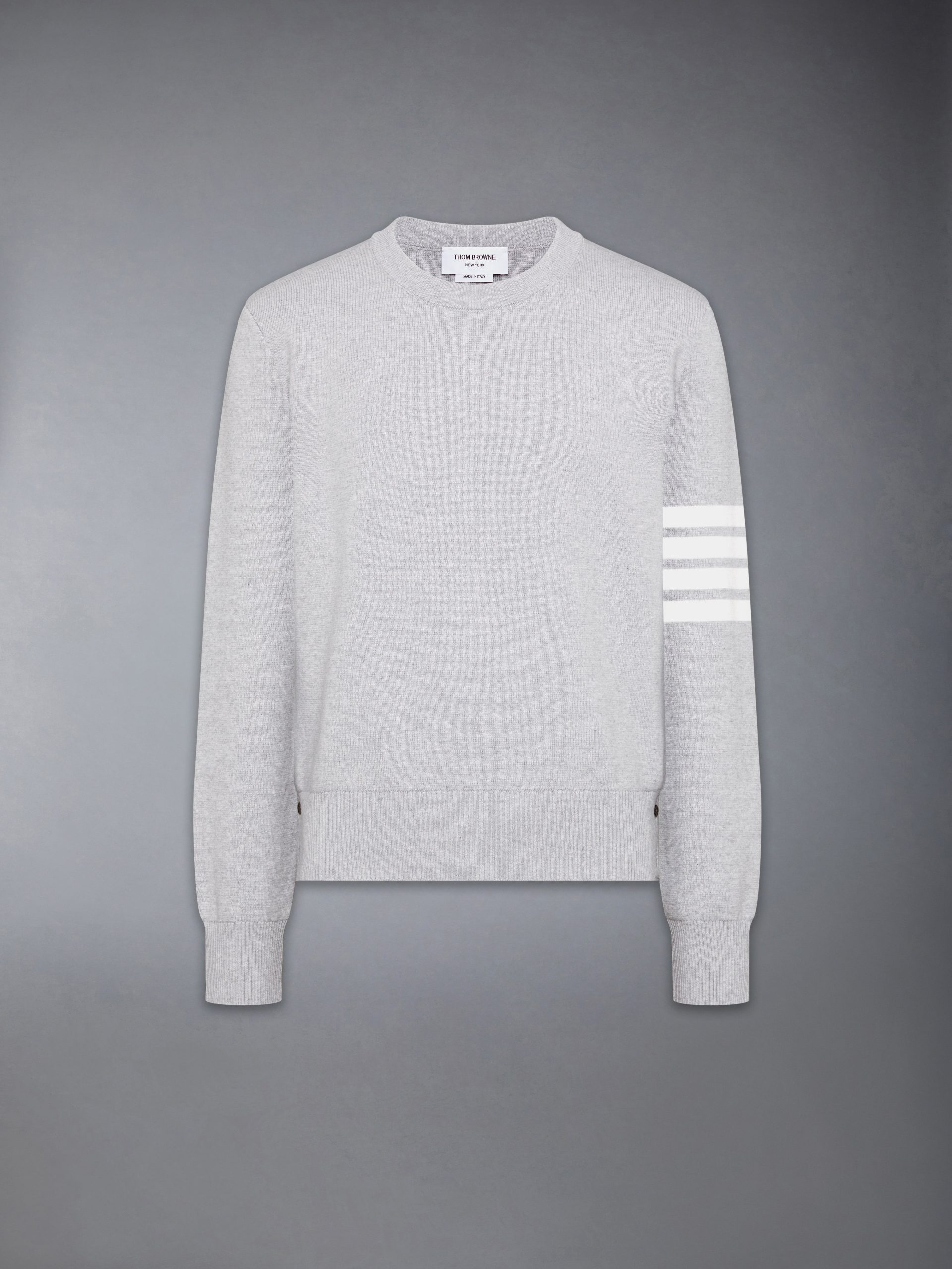 COTTON CREPE 4-BAR MILANO STITCH PULLOVER - Image 6