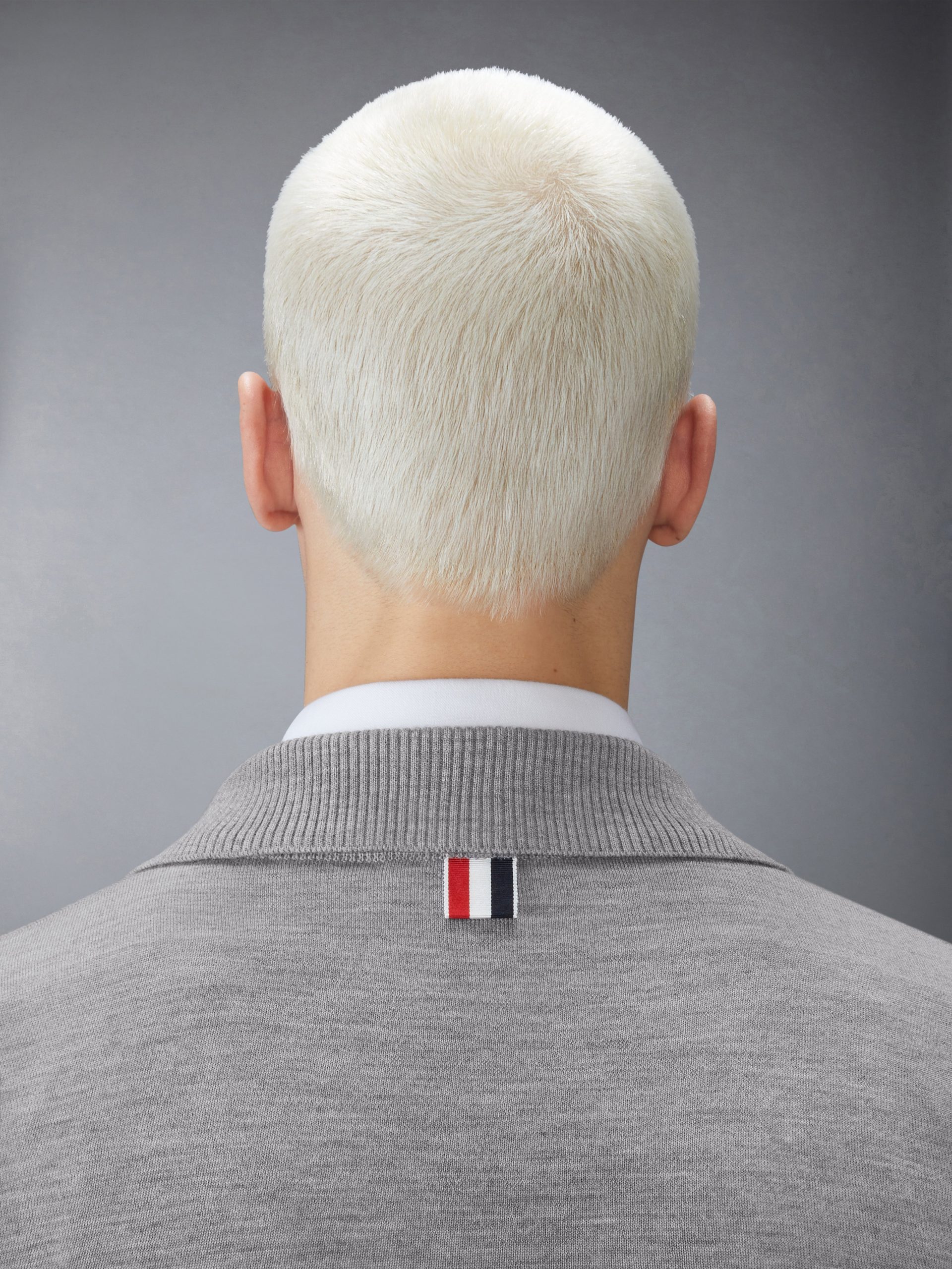 MERINO WOOL DOUBLE FACE 4-BAR HALF ZIP PULLOVER - Image 4