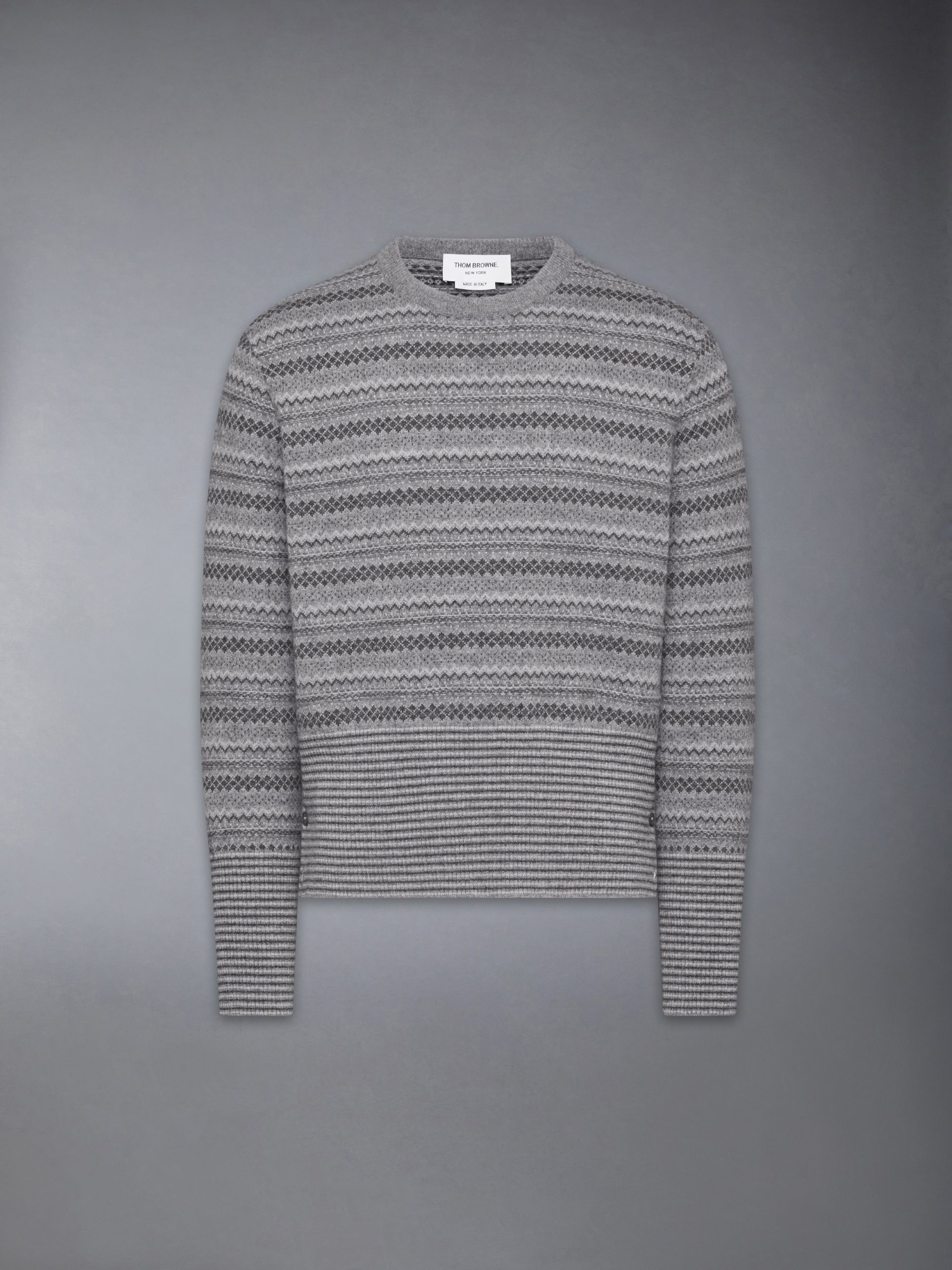 FAIRISLE JACQUARD CASHMERE PULLOVER - Image 6