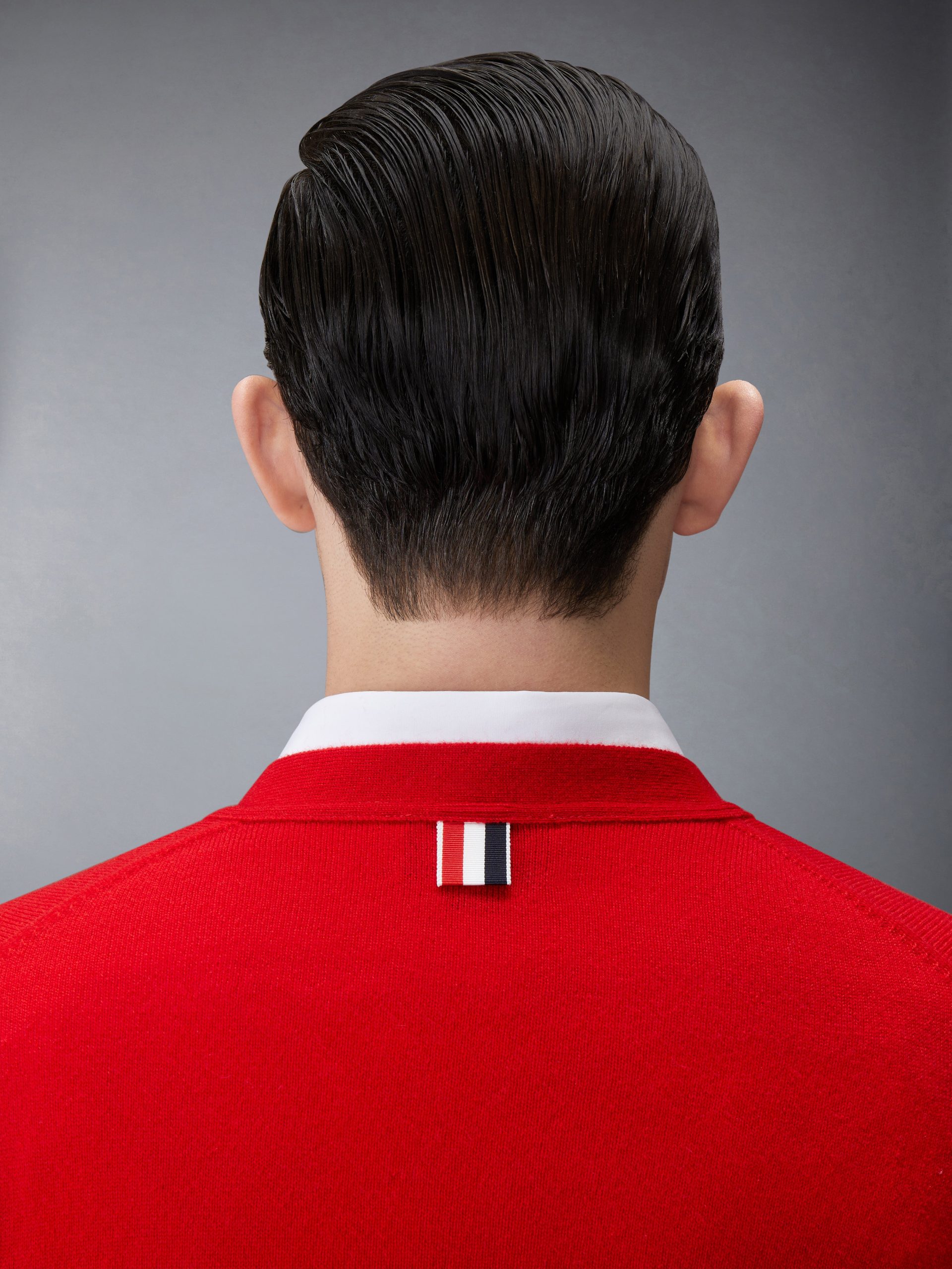 CLASSIC CASHMERE 4-BAR V-NECK CARDIGAN - Image 5