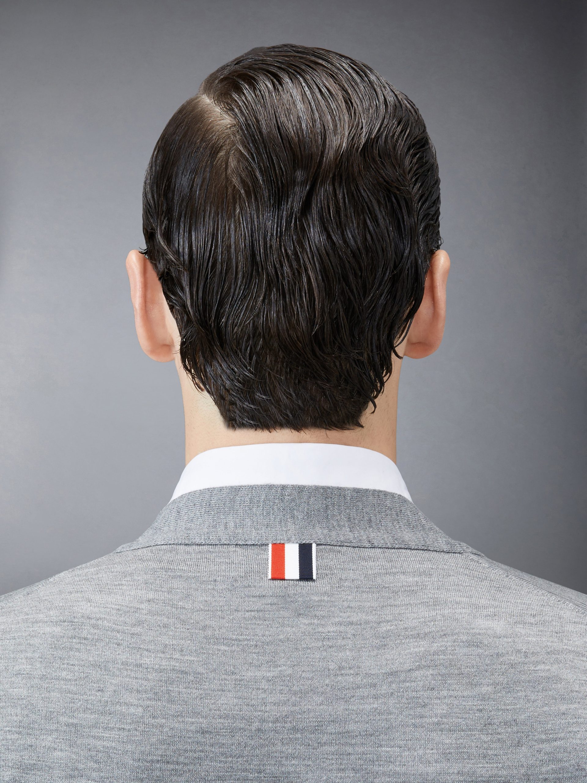 MERINO WOOL 4-BAR CLASSIC V-NECK CARDIGAN - Image 6