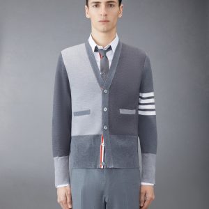 FUNMIX WOOL V-NECK CARDIGAN