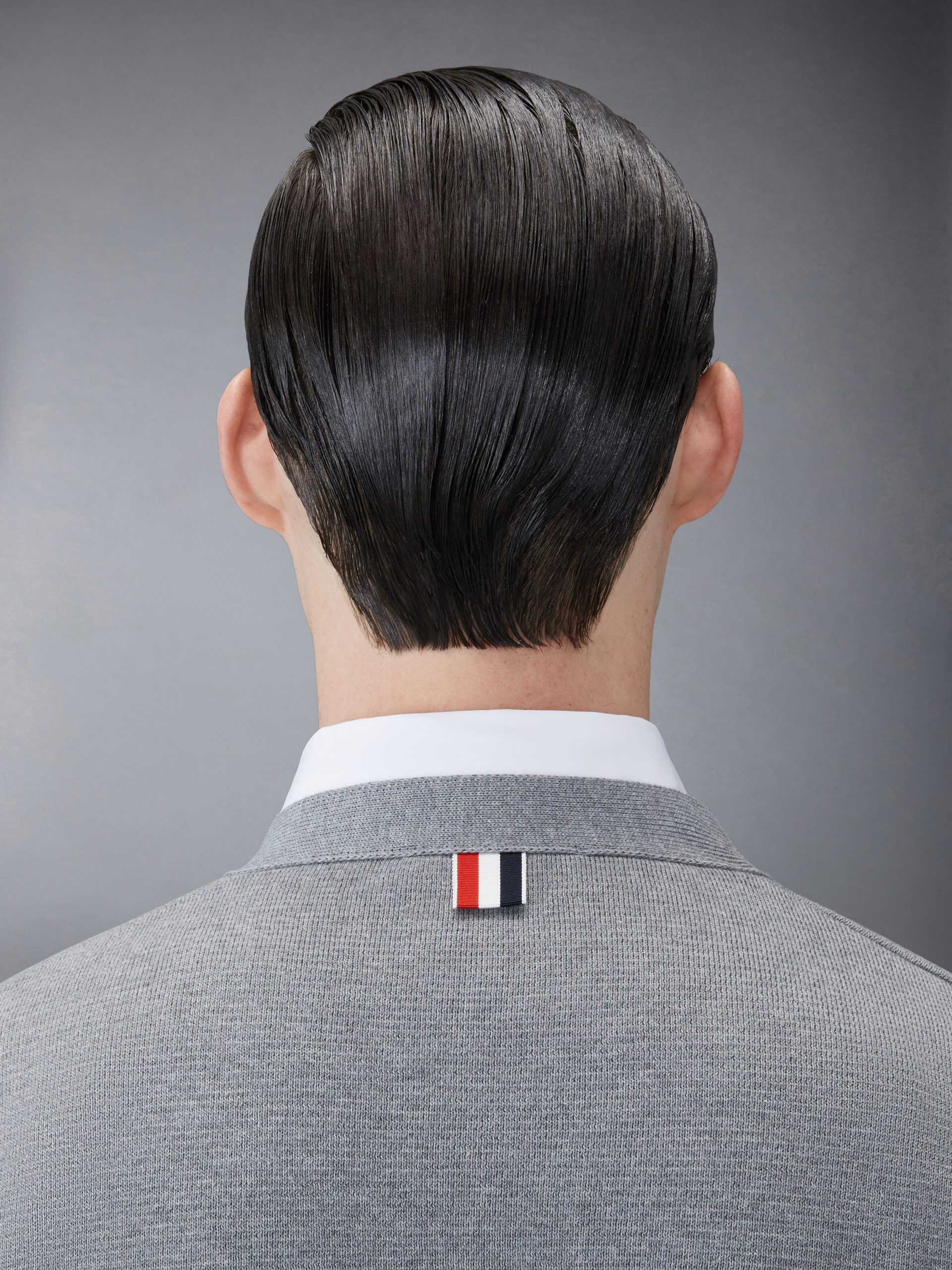 COTTON MILANO STITCH V-NECK CARDIGAN - Image 5