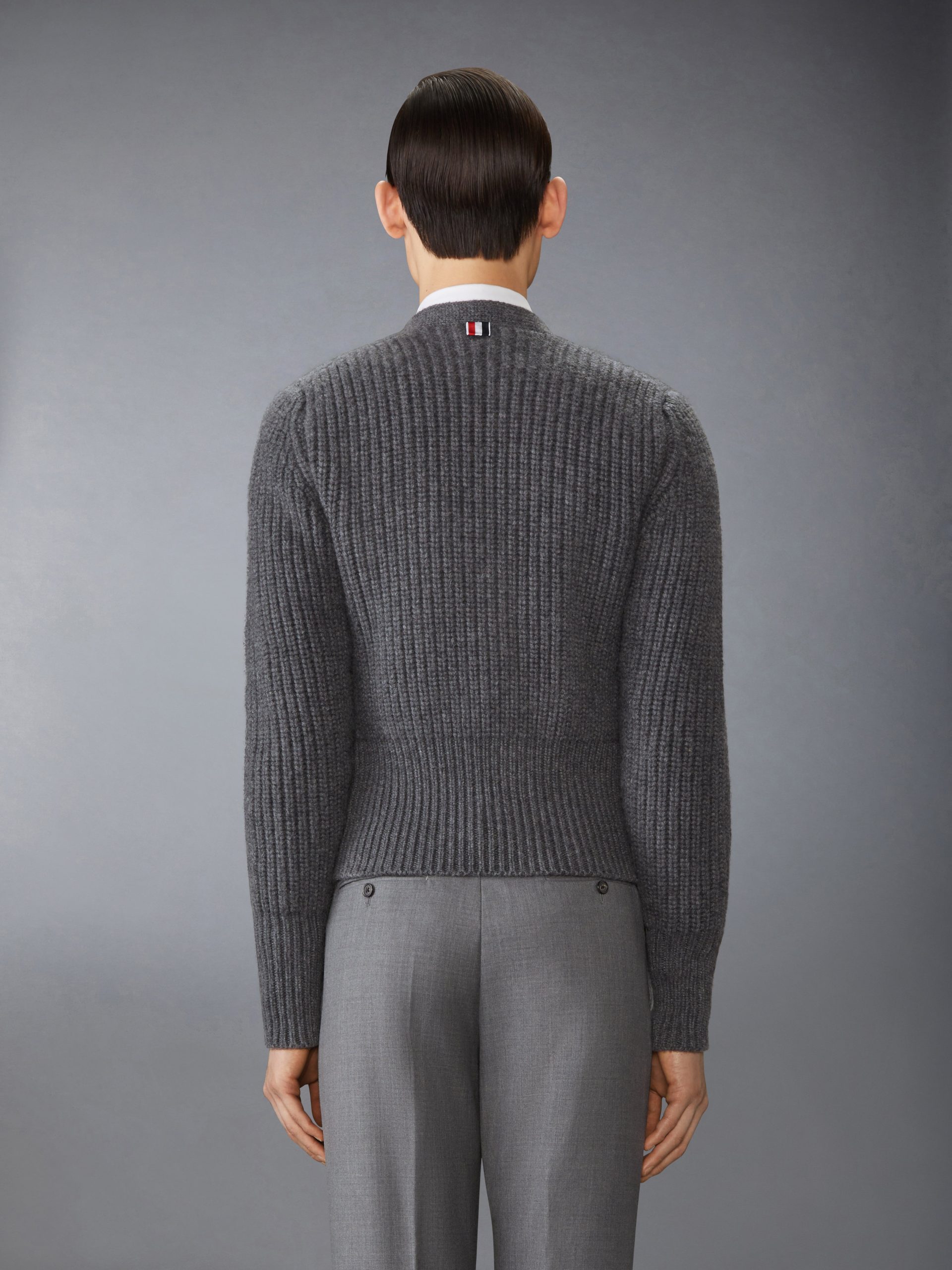 HALF STITCH CASHMERE CARDIGAN - Image 2