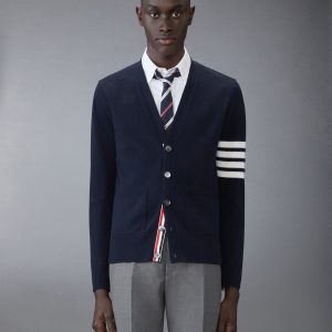 NUTCRACKER MERINO WOOL 4-BAR CARDIGAN