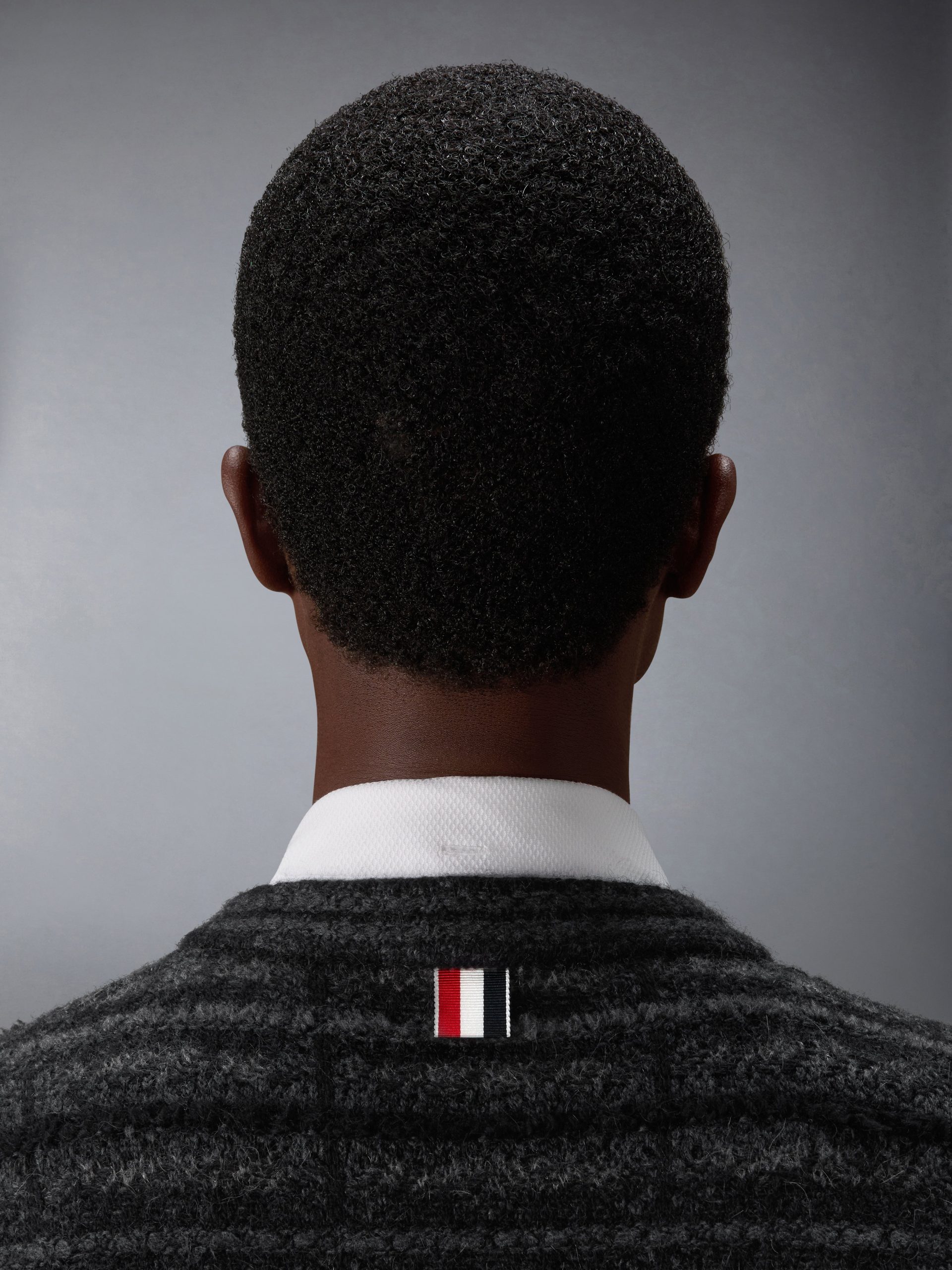 TARTAN JACQUARD MERINO MOHAIR CARDIGAN JACKET - Image 5