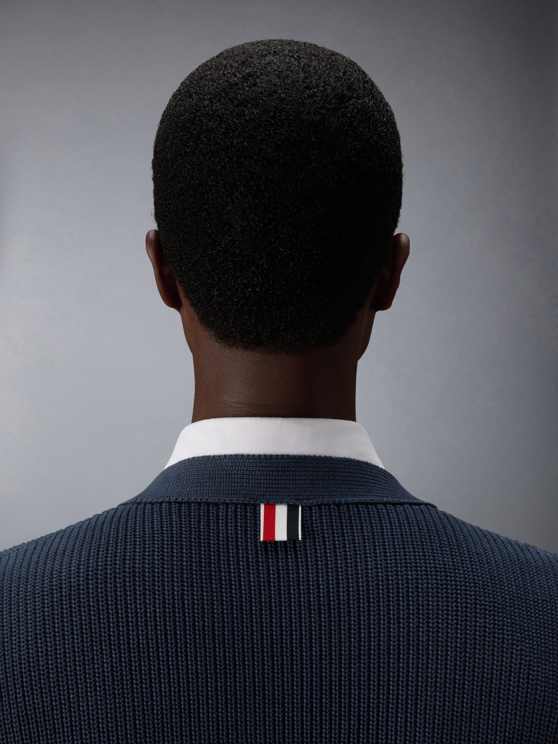 GARMENT DYED 4-BAR CARDIGAN - Image 3