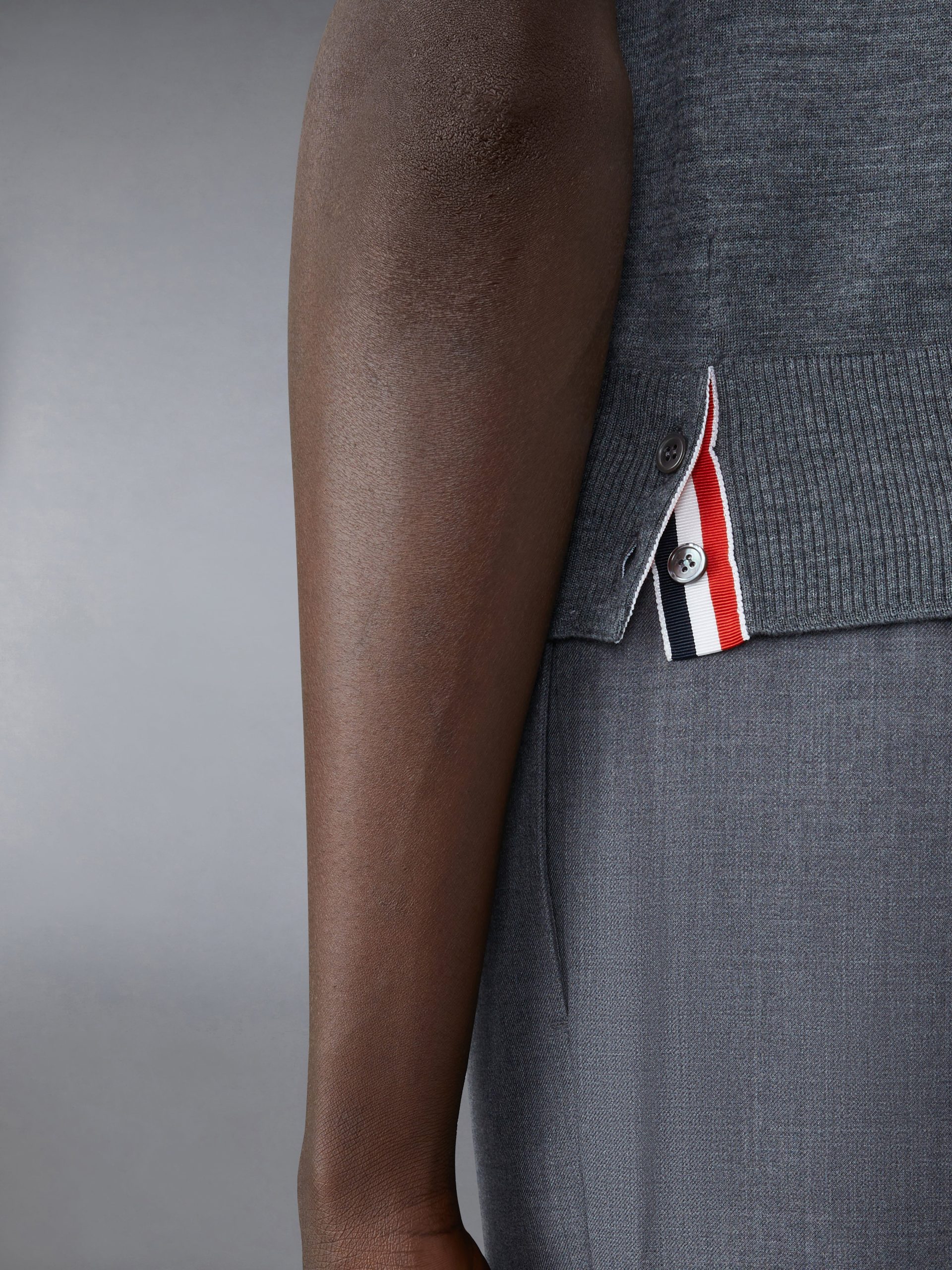 FINE MERINO WOOL 4-BAR POLO - Image 4