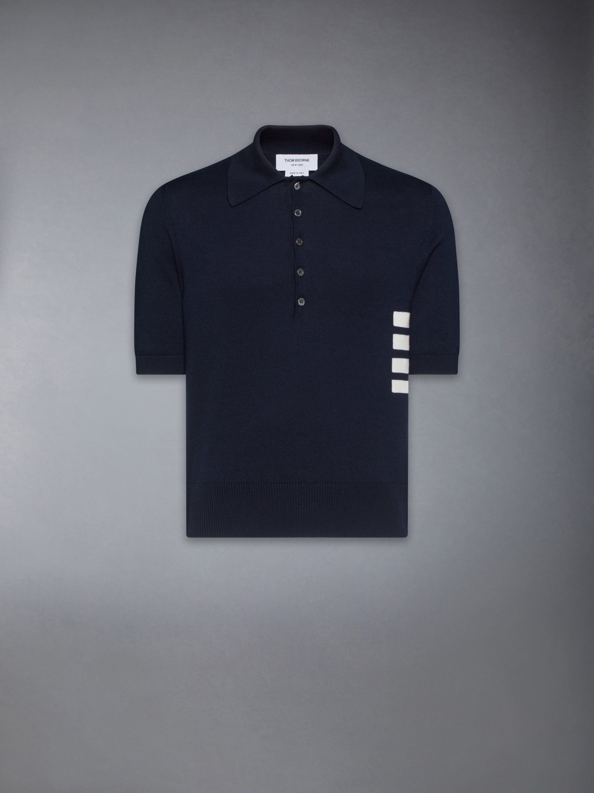 COTTON 4-BAR RELAXED FIT POLO - Image 7