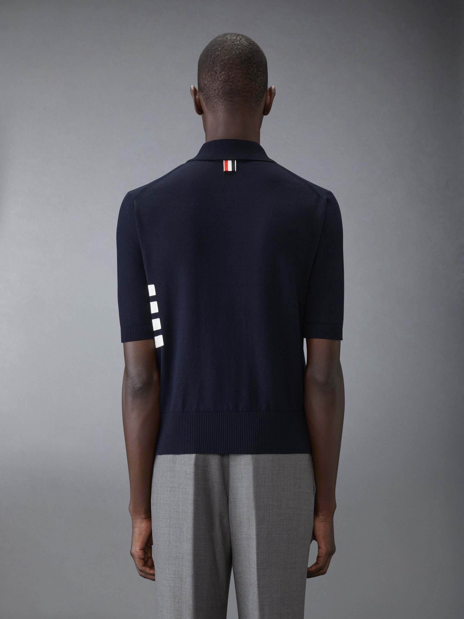 COTTON 4-BAR RELAXED FIT POLO - Image 2
