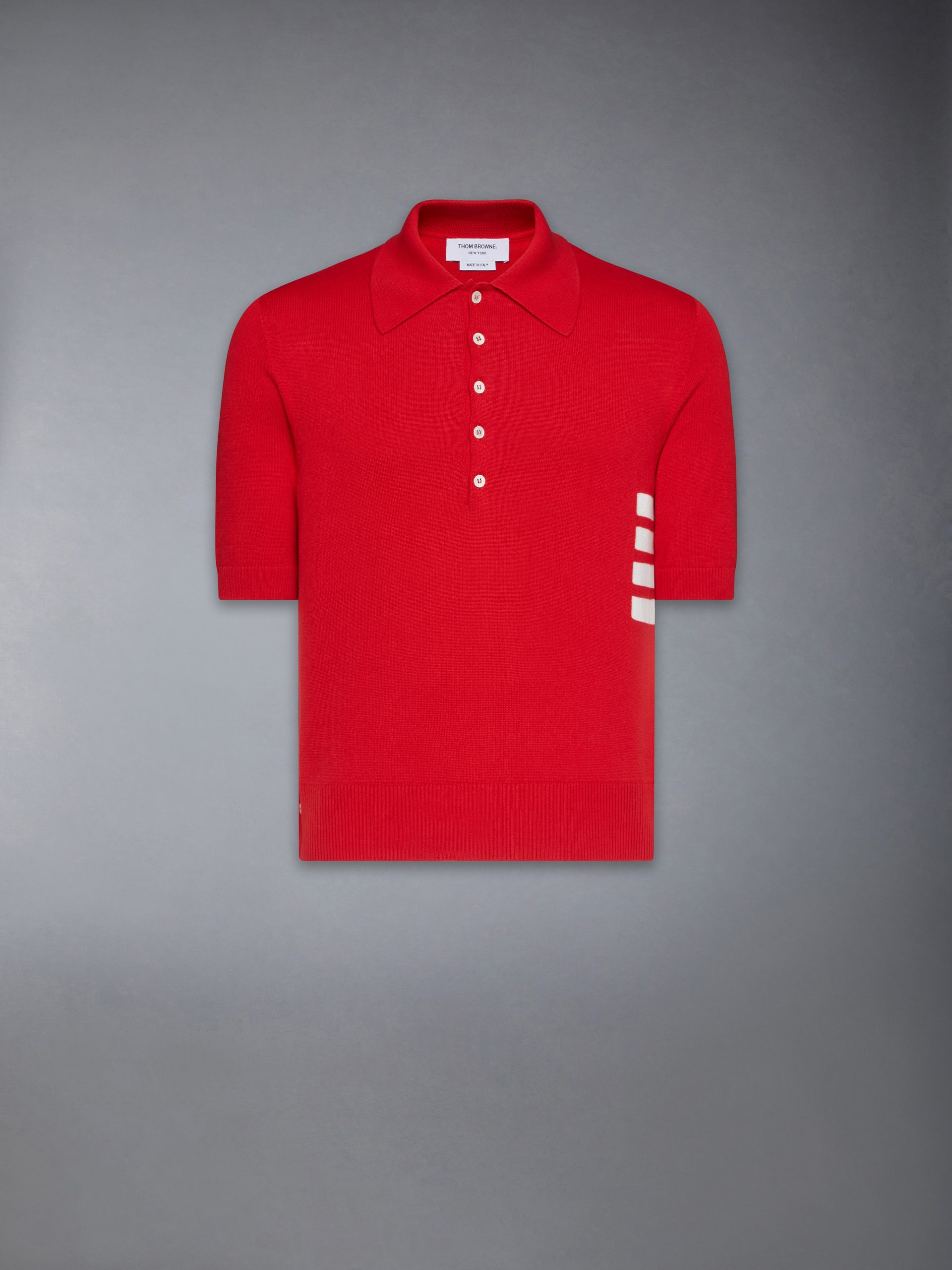 COTTON 4-BAR RELAXED FIT POLO - Image 7