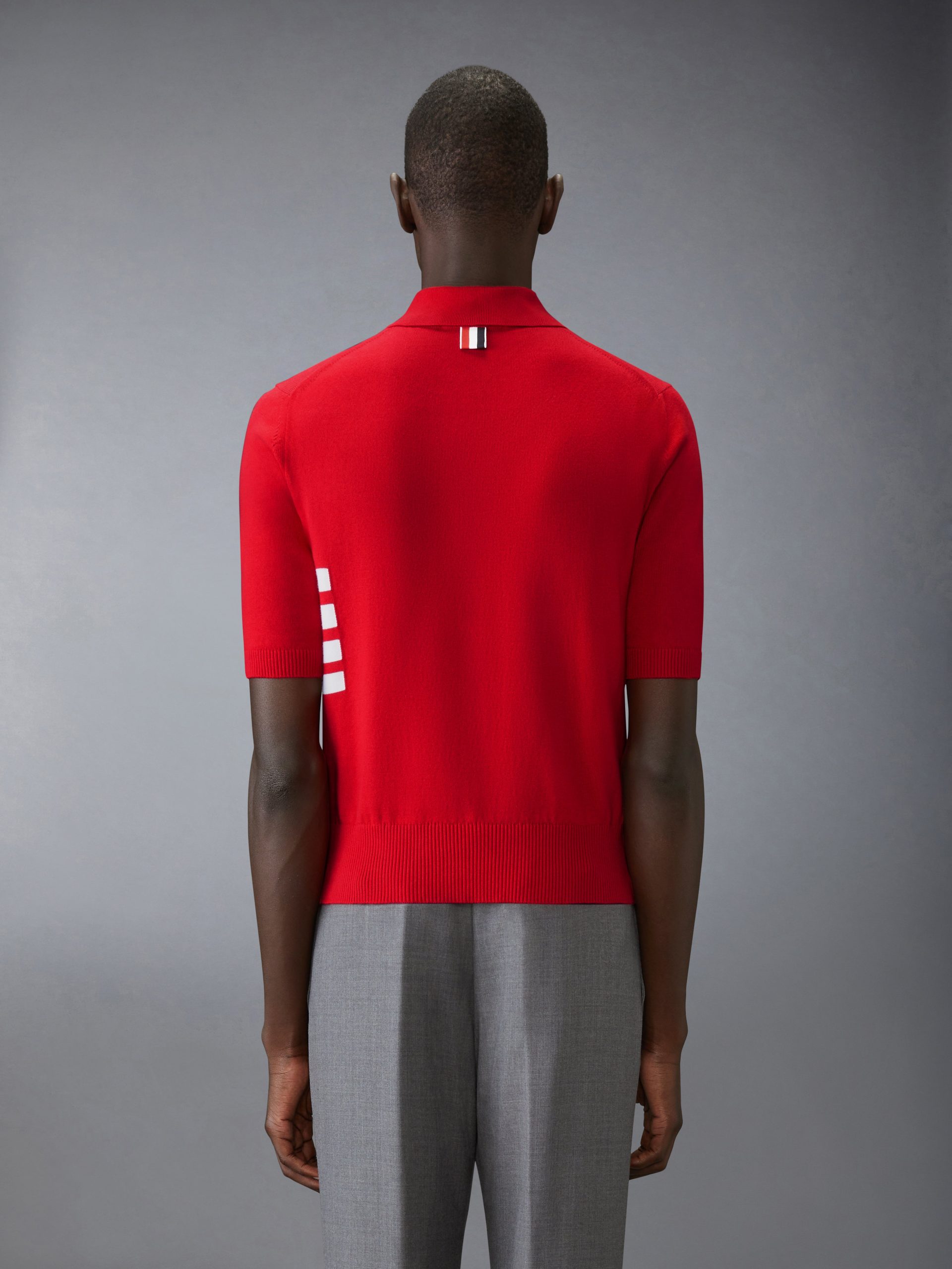 COTTON 4-BAR RELAXED FIT POLO - Image 2