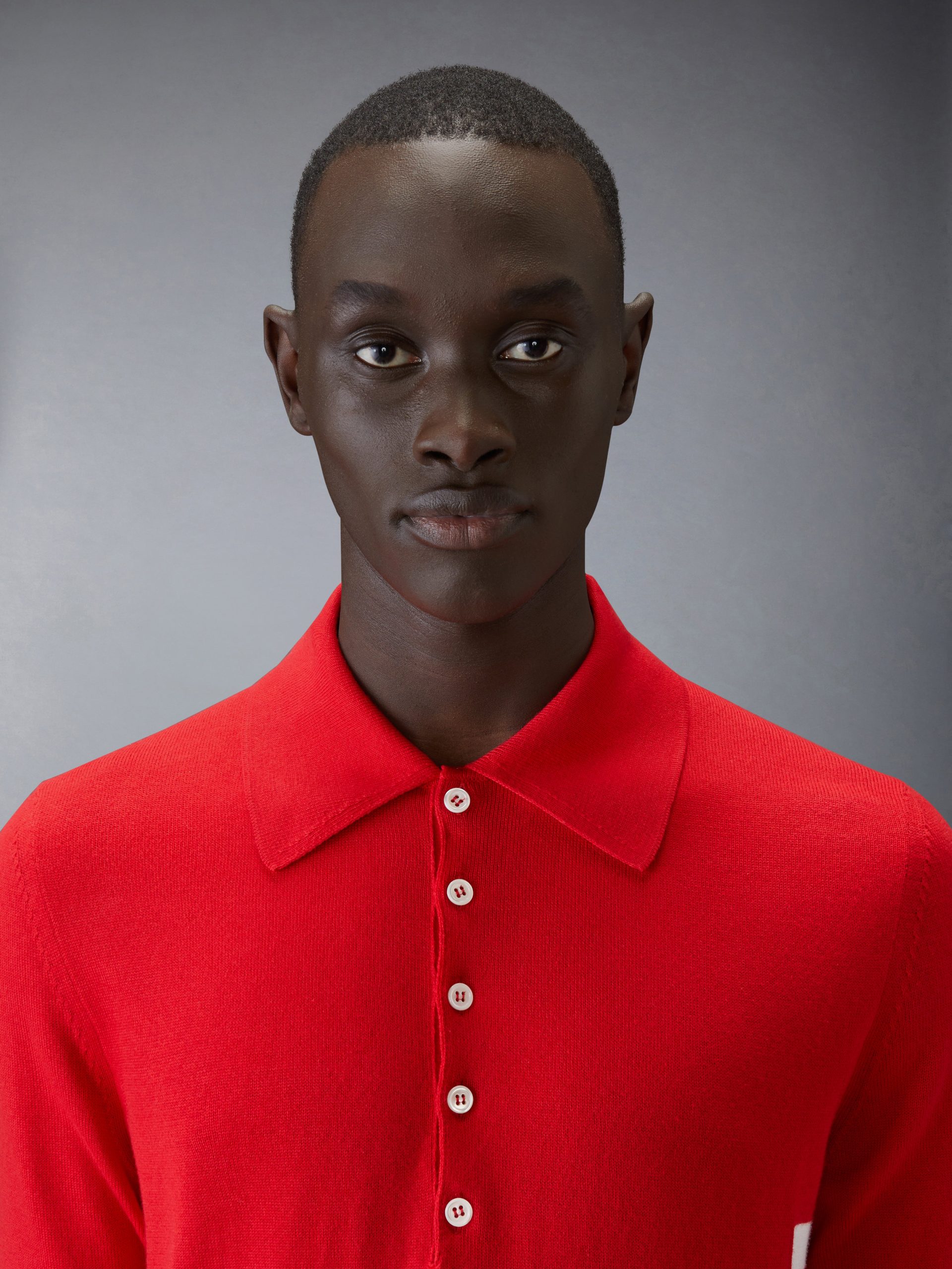 COTTON 4-BAR RELAXED FIT POLO - Image 4